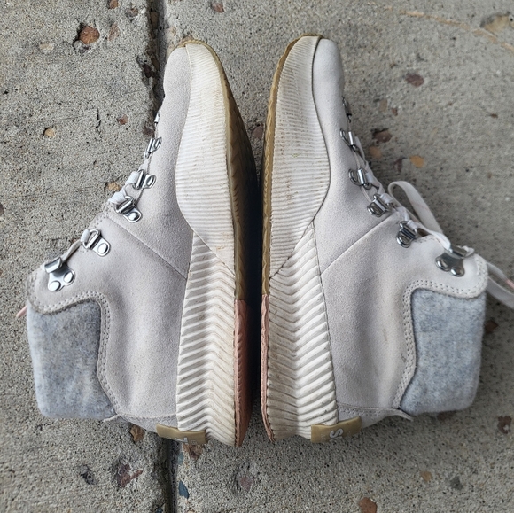 Sorel Out N About III Conquest Waterproof Suede Boot Shoes NL4435-191 Womens 8 - Picture 5 of 13